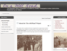 Tablet Screenshot of onahillroad.com